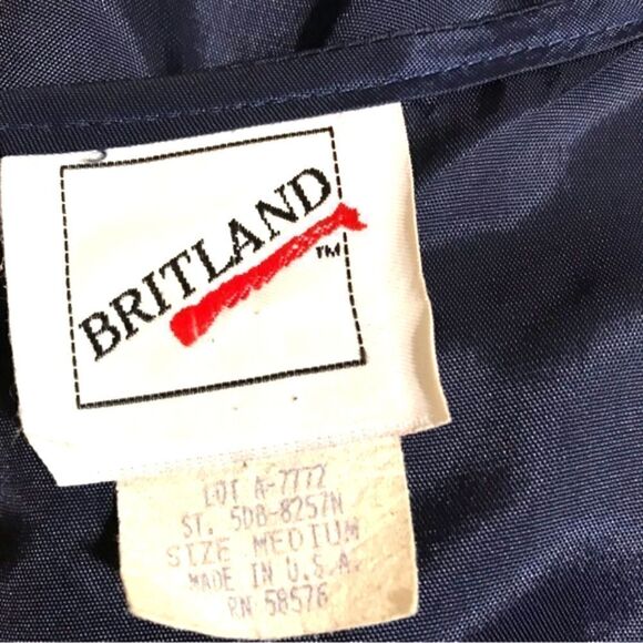 Britland Vtg. 80's Pasley Vest Size Medium - Picture 8 of 9